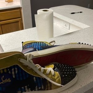 Christian Louboutin Spikes ( used )i will clean good before its comes to u
